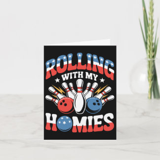 Mit meinem Heimatland Amerikanischer Bowling Karte