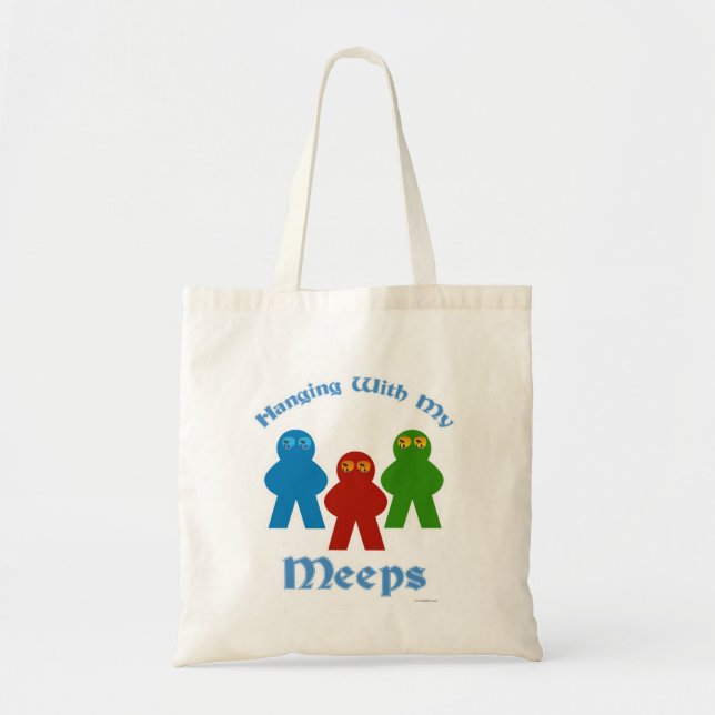 Mit meinem Meeps Game Night Fun Tragetasche (Vorne)