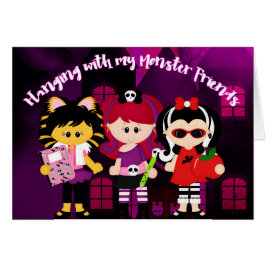 Mit meinem Monster Friends Halloween