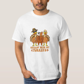 Mit meinem Truthahn-Erntedank T-Shirt