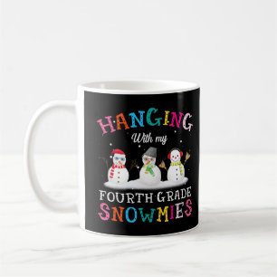 Mit meinem viertklassigen Snowmäes-Lehrer Chri Kaffeetasse