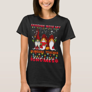 Mit meinen 1. Grade Gnomies - Lehrerin Christus T-Shirt