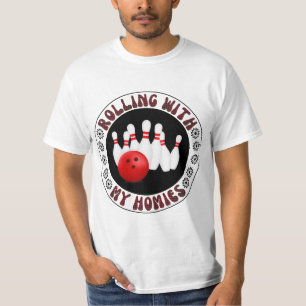 Mit meinen Gaben für Bowling-Bowler rollen T-Shirt