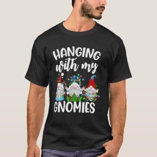 Mit meinen Gnomen Pajama, Weihnachts-Genom T-Shirt