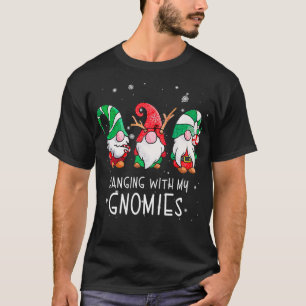Mit meinen Gnomen umgehen Nordic Santa Gnome Chris T-Shirt