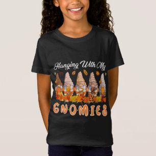 Mit meinen Gnomen Weihnachten Niedliche Gnome häss T-Shirt