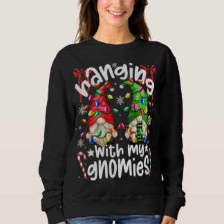 Mit meinen Gnomen Weihnachten Weihnachten Paja Sweatshirt
