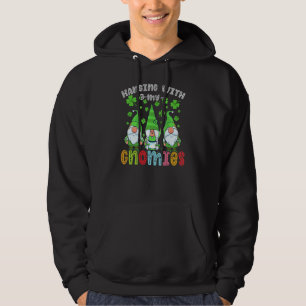 Mit meinen Gnomen Weihnachtsgnomes St Patric Hoodie