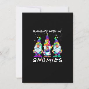 Mit meinen Gnomies abhängen Hippie Gnome Freund Ch Einladung
