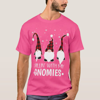 Mit meinen Gnomies Funny Gnome Weihnachtsmatte Fam T-Shirt