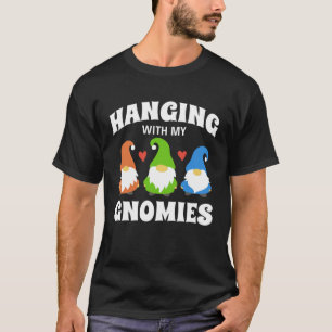 Mit meinen Gnomies zusammen hängen Floristen Garte T-Shirt
