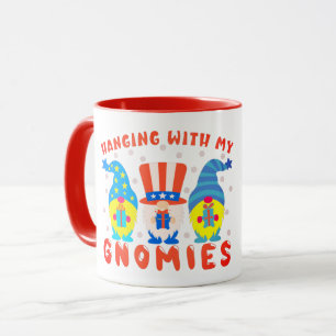 Mit meinen Gnomies zusammen passende Familien-Weih Tasse
