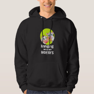 Mit meinen Heifers Kleidung Art Cattle Bauer Hoodie