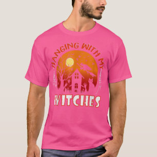 Mit meinen Hexen hantieren - lustiges Halloweenkos T-Shirt