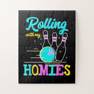 Mit meinen Homies Bowlers spielen rollen