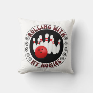 Mit meinen Homies-Geschenken für Bowling-Kugelschi Kissen