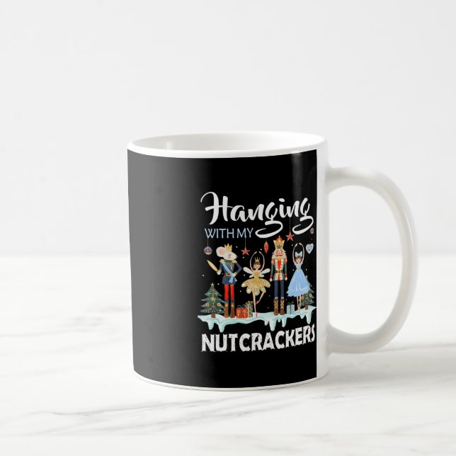 Mit meinen Nutcrackers Squad Weihnachtsballett Kaffeetasse (Rechts)