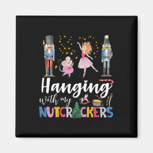 Mit meinen Nutcrackers Squad Weihnachtsballett Magnet