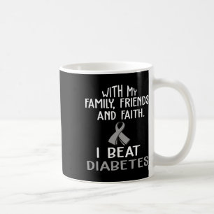 Mit meiner Familie und meinem Glauben besiege ich Kaffeetasse