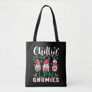 Mit meiner LPN Gnomies Xmas Light Nurse Tasche