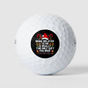 Mit mir verwandt zu sein, ist wirklich das einzige golfball