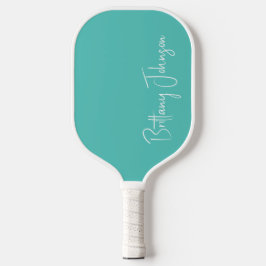 Mit Monogramm Aqua Pickleball Paddle