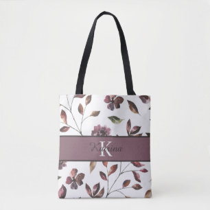 Mit Monogramm Aquarelltasche Tasche