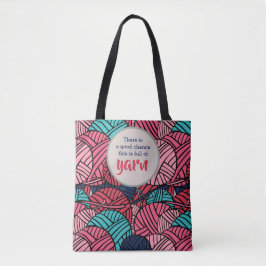 Mit Monogramm - Bälle strickenden des Spaßes des Tasche