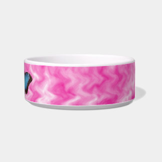 Mit Monogramm blaues Napf