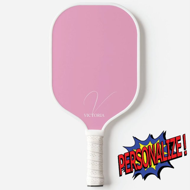 Mit Monogramm bleirosa Pickleball Schläger (Von Creator hochgeladen)