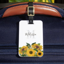 Mit Monogramm Blumenpass