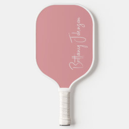 Mit Monogramm Blush Pink Pickleball Paddel Schläger