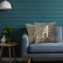 Mit Monogramm Buchstabencodierung Hütte Blumenmust