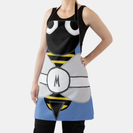 mit Monogramm BumbleBee-Schürze Schürze