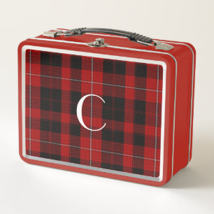 Mit Monogramm Clan Cunningham Kariert Metall Brotdose