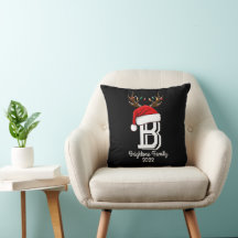 Mit Monogramm Familienname Weihnachten