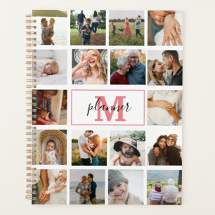 mit Monogramm FotoCollage Personalisiert 2022 Planer