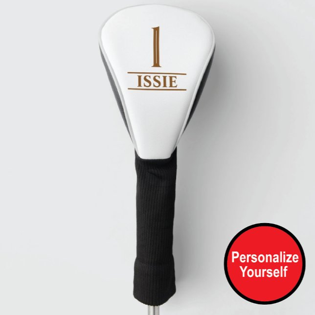 Mit Monogramm Golf Head Cover Headcover (Von Creator hochgeladen)