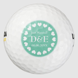 Mit Monogramm Golf Set Gastgeschenk Hochzeit Gesch Golfball