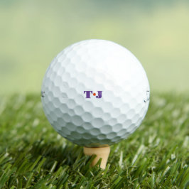 Mit Monogramm Golfplätze Golfball