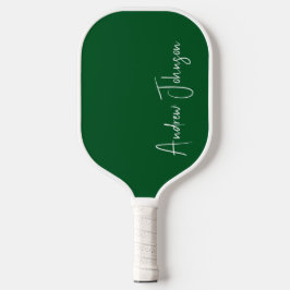 Mit Monogramm Green Pickleball Paddel Schläger