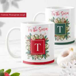 Mit Monogramm, grüne und hoteleigene Cookies Kaffeetasse