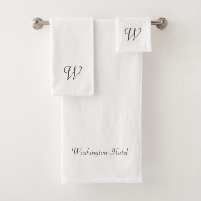 Mit Monogramm Handtücher nach Maß (Insitu)