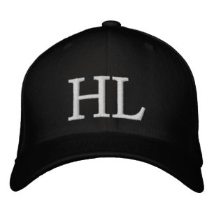 MIT MONOGRAMM HATS BESTICKTE BASEBALLKAPPE