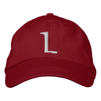MIT MONOGRAMM HATS BESTICKTE BASEBALLKAPPE