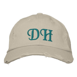MIT MONOGRAMM HATS BESTICKTE BASEBALLKAPPE