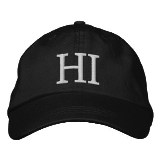 MIT MONOGRAMM HATS BESTICKTE BASEBALLKAPPE