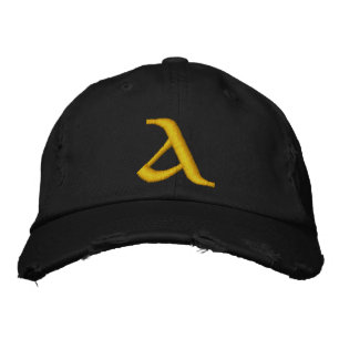 MIT MONOGRAMM HATS BESTICKTE BASEBALLKAPPE