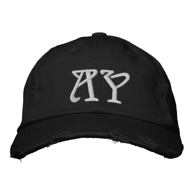 MIT MONOGRAMM HATS BESTICKTE KAPPE (Vorderseite)