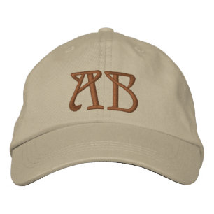 MIT MONOGRAMM HATS BESTICKTE KAPPE